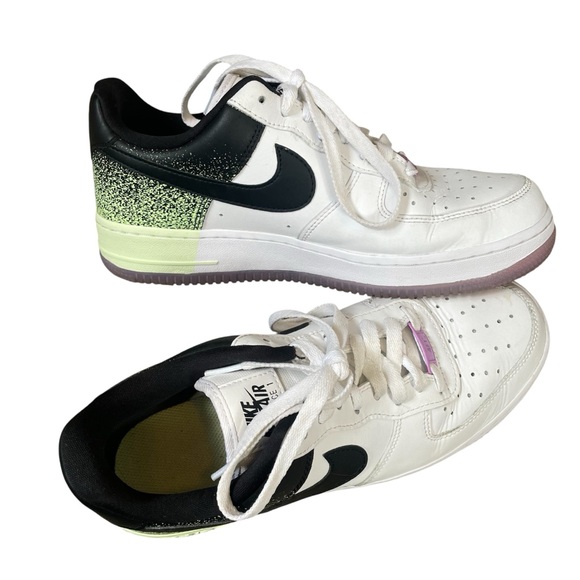 Nike Air Force 1 ‘07 Splatter 2020 size 9 - Picture 1 of 16